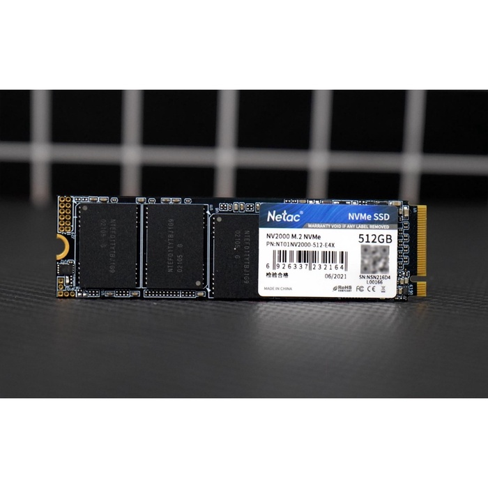 Накопитель SSD NETAC M.2 NV2 256 Гб PCIe NT01NV2000-256-E4X - фото 51681696