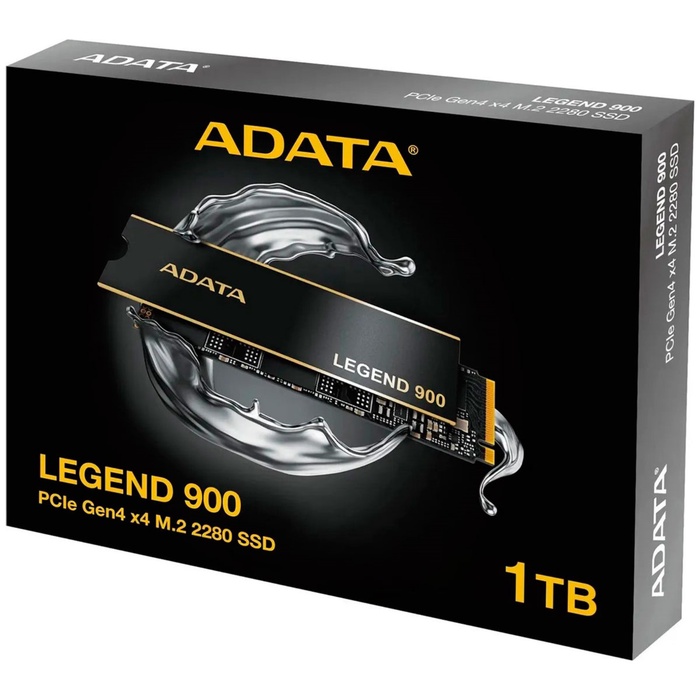 Накопитель SSD ADATA M.2 LEGEND 900 512 Гб PCIe 4.0 SLEG-900-512GCS - фото 51681701