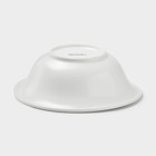 Тарелка глубокая Magistro Argos, 650 мл, 18×18×6 см, фарфор, белая - Фото 3