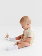 Боди детское MINAKU Nature, рост 54-56 см, бежевое - фото 32113375