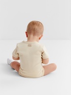 Боди детское MINAKU Nature, рост 68-74 см, бежевое - фото 29831267