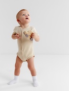 Боди детское MINAKU Nature, рост 68-74 см, бежевое - фото 32113395