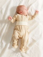 Боди детское с длинным рукавом MINAKU Nature, рост 68-74 см, бежевое - Фото 9