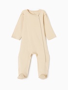 Комбинезон для девочки MINAKU Nature, рост 68-74 см, бежевый - Фото 10