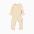 Комбинезон детский MINAKU Nature, рост 74-80 см, бежевый - Фото 1