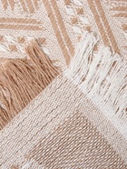 Плед с бахромой «Этель» Home, 130×180 см, светло-бежевый - Фото 12