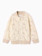 Бомбер детский MINAKU Nature, рост 62-68 см, бежевый - Фото 7