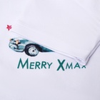 Боди детское MINAKU New Year's cars, рост 80-86 см, белое - Фото 8