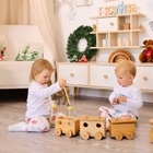 Пижама для мальчика: брюки, лонгслив, MINAKU New Year's cars, рост 74-80 см, белая - Фото 9
