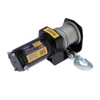 Лебедка электрическая ТУНДРА, 12V, 2000 lb (0.9 т), 1 л.с., до 3.2 м/мин, 4.8 мм × 12 м - Фото 2