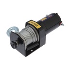 Лебедка электрическая ТУНДРА, 12V, 2000 lb (0.9 т), 1 л.с., до 3.2 м/мин, 4.8 мм × 12 м - Фото 3