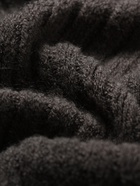 Плед с бахромой «Этель» Stee, 130×170 см, акрил 100%, серый - Фото 5