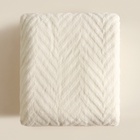 Плед «Этель» Soft, 130×170 см, 100% акрил, белый - Фото 5