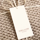 Плед SL Home Air 130*170 см, цв.бежевый, 100% акрил - фото 27439498