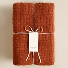 Плед «Этель» Relief, 130×170 см, 100% акрил, цвет терракотовый - Фото 7