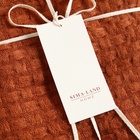 Плед «Этель» Relief, 130×170 см, 100% акрил, цвет терракотовый - Фото 8