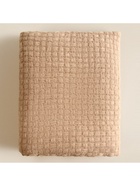 Плед с бахромой SL Home Relief, 130×170 см, бежевый, акрил 100% - Фото 17