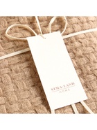 Плед с бахромой SL Home Relief, 130×170 см, бежевый, акрил 100% - Фото 19