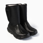 Сапоги утепленные женские 4×4, размер 39, чёрные - Фото 1