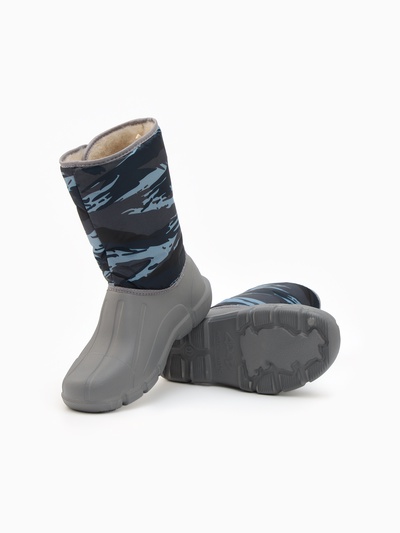 Сапоги утепленные женские 4×4, цвет серый, размер 39