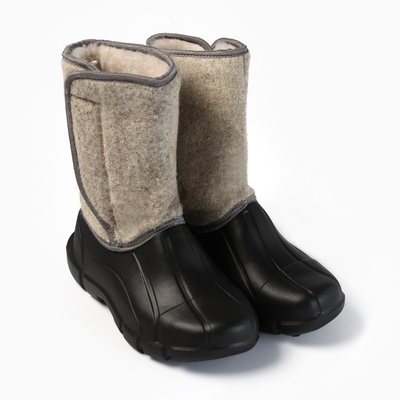 Сапоги войлочные мужские 4×4, цвет черный, размер 43