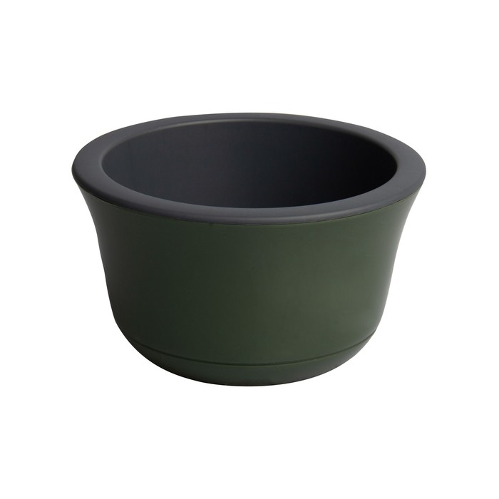 

Горшок пластиковый Live-in-green с вкладкой «Омега», d=20 см, 2,4 л, цвет нефрит