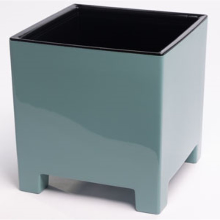 Горшок пластиковый Live-in-green с вкладкой «Нард», d=19 см, 5,5 л, цвет тиффани - Фото 1