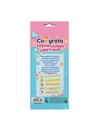 Карандаши Calligrata «Принцесса», цветные, 12 цветов, деревянные, трёхгранные - Фото 5