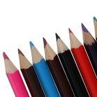 Карандаши Calligrata "Машинка", 12 цветов, МИНИ, корпус деревянный, треугольный - Фото 3