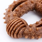 Игрушка для собак «Кольцо с шипами», 8 см, TPR + бамбук - Фото 2