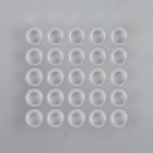 Колпачки для краски, d=17 мм, набор - 25 шт., прозрачные - Фото 3