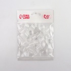 Колпачки для краски, d=17 мм, набор - 25 шт., прозрачные - Фото 4