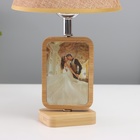 Лампа настольная с фоторамкой 7.5×11.5 см (акрил на магнитах) 20×20×35 см - Фото 4
