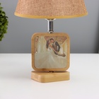 Лампа настольная с фоторамкой 9×9 см (акрил на магнитах) 20×20×35 см - Фото 4