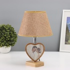 Лампа настольная с фоторамкой 9.5×8.5 см (акрил на магнитах) 20×20×35 см - Фото 1