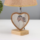 Лампа настольная с фоторамкой 9.5×8.5 см (акрил на магнитах) 20×20×35 см - Фото 4