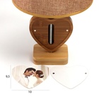 Лампа настольная с фоторамкой 9.5×8.5 см (акрил на магнитах) 20×20×35 см - Фото 6