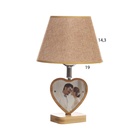 Лампа настольная с фоторамкой 9.5×8.5 см (акрил на магнитах) 20×20×35 см - Фото 8