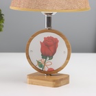 Лампа настольная с фоторамкой 9.8×9.8 см (акрил на магнитах) 20×20×35 см - Фото 4