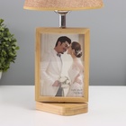 Лампа настольная с фоторамкой 12×17 см (пластиковая вставка) 20×20×35 см - Фото 4