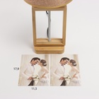 Лампа настольная с фоторамкой 12×17 см (пластиковая вставка) 20×20×35 см - Фото 6