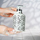 УЦЕНКА Набор для ванной «Морокко» 3 предмета (мыльница. дозатор для мыла, стакан) - Фото 3