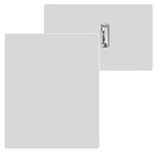 Папка с зажимом А4, 500 мкм, корешок 15 мм, Calligrata, до 100 листов, белая - Фото 6