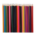 Карандаши Calligrata «Машинка», цветные, 24 цвета, деревянные, трёхгранные - Фото 5