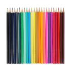 Карандаши Calligrata «Машинка», цветные, 24 цвета, деревянные, трёхгранные - Фото 2