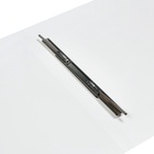 Папка с пружинным скоросшивателем А4, 500 мкм, корешок 15 мм, Calligrata, до 100 листов, белая - Фото 12