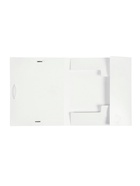 Папка на резинке А5, 500 мкм, Calligrata, корешок 15 мм, до 100 листов, белая - Фото 12