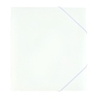 Папка на резинке А5, 500 мкм, Calligrata, корешок 15 мм, до 100 листов, белая - Фото 2