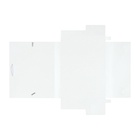 Папка на резинке А5, 500 мкм, Calligrata, корешок 15 мм, до 100 листов, белая - Фото 6