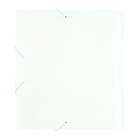 Папка на резинке А5, 500 мкм, Calligrata, корешок 15 мм, до 100 листов, белая - Фото 7